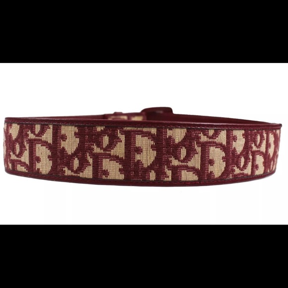VINTAGE CHRISTIAN DIOR MONOGRAM BELT, XS - Picture 3 of 8